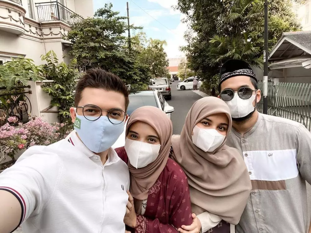 Momen lebaran keluarga Sungkar © 2020 Instagram/@shireensungkar