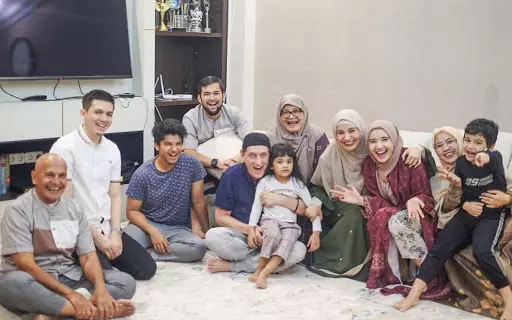Momen lebaran keluarga Sungkar © 2020 Instagram/@shireensungkar