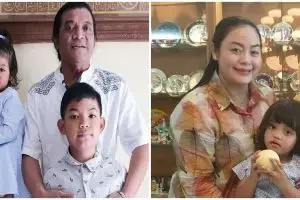 7 Potret Yan Vellia rayakan Lebaran tanpa Didi Kempot, penuh haru