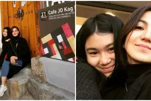 10 Potret cantik Wanda Hamidah dan putrinya, bak kakak adik