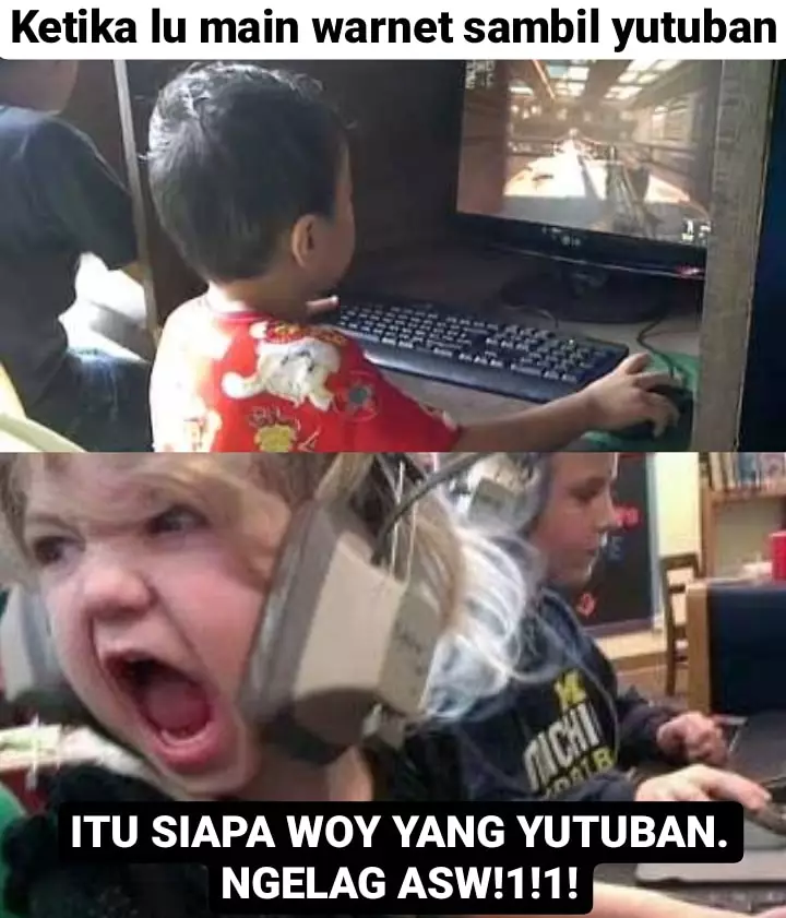 Meme buat kesalahan di warnet Berbagai sumber Meme buat kesalahan di warnet Berbagai sumber