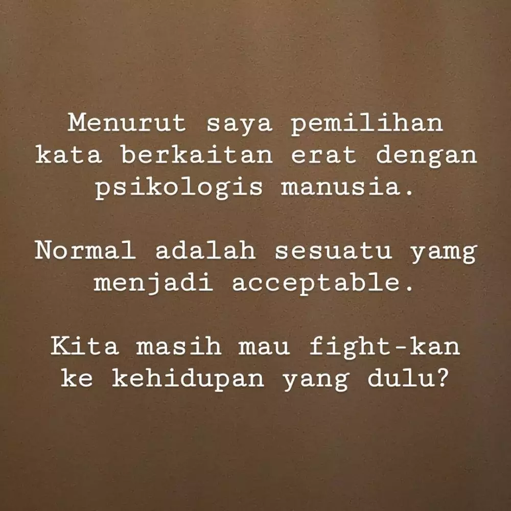 atiqah hasiholan berikan pendapat istilah new normal instagram atiqah hasiholan berikan pendapat istilah new normal instagram