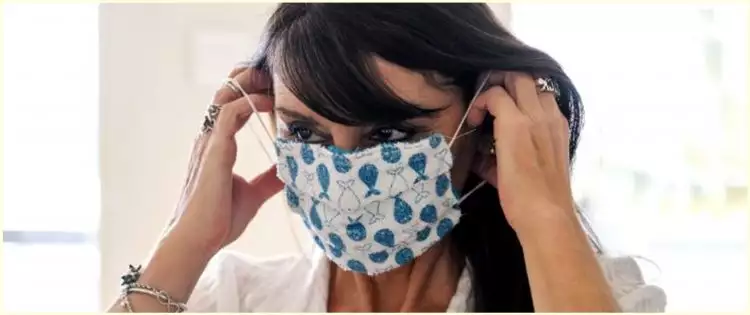 Viral eksperimen masker kain cegah corona, hasilnya mengejutkan