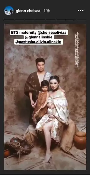 Potret maternity Chelsea Olivia  Instagram Potret maternity Chelsea Olivia  Instagram