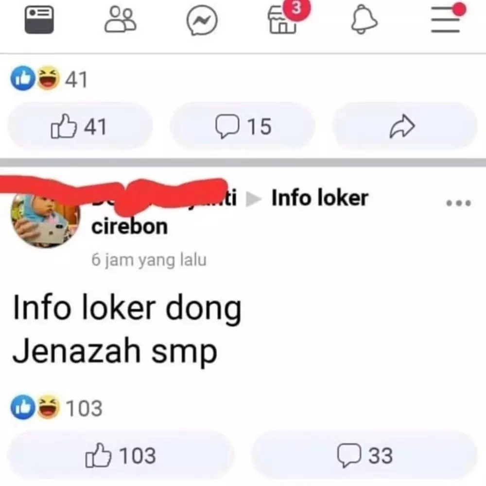 status fb lucu salah sebut kata © 2020 instagram.com