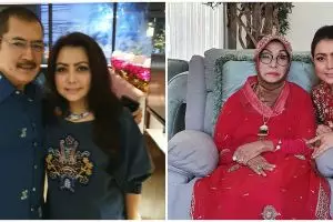 Jarang tersorot, ini 6 momen kedekatan Mayangsari dan ibunda