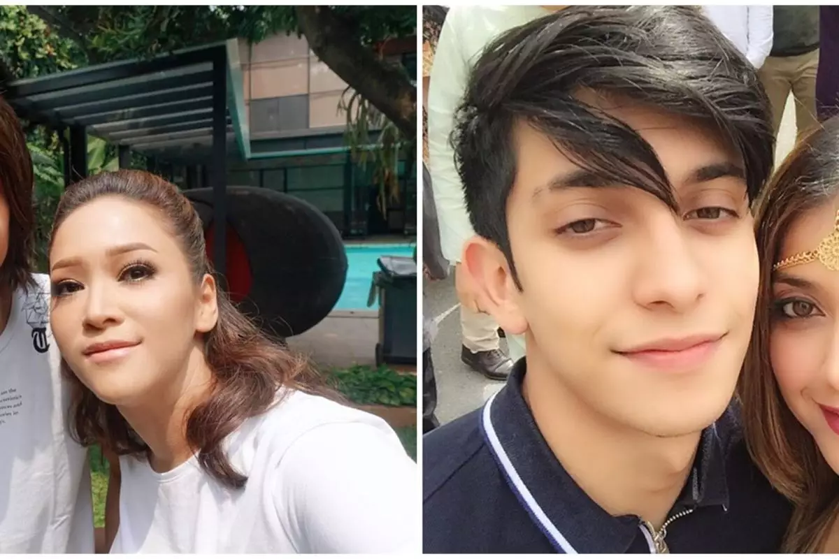 Wajah anak cowok 9 seleb ini plek ketiplek ibunya, bak fotokopi