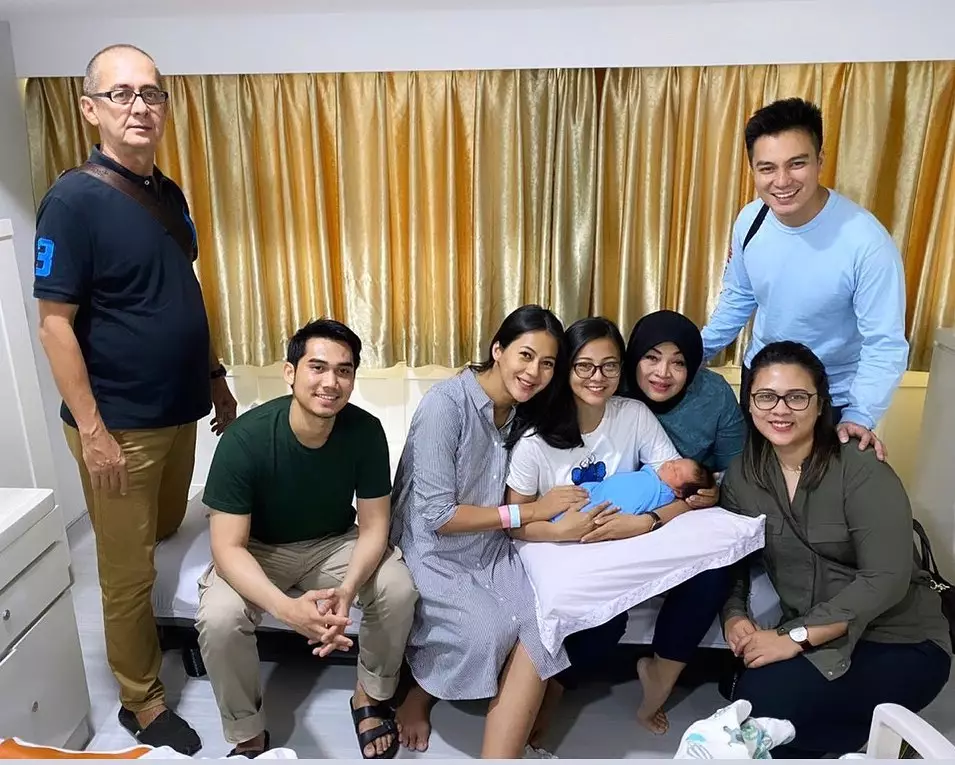 Baim Wong dan sang mertua Instagram Baim Wong dan sang mertua Instagram