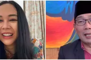 Dapat hadiah Al-Qur'an dari Ridwan Kamil, ini ungkapan Aura Kasih