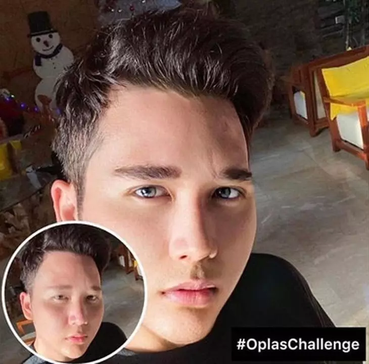 seleb pria ikut Oplas Challenge © 2020 instagram.com