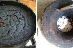 10 Potret kue bolu gagal ini bukannya berselera malah bikin ngakak