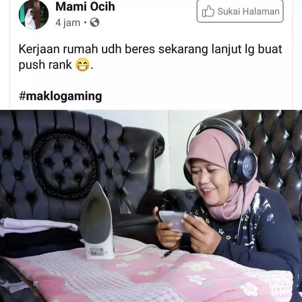 meme HP orangtua berbagai sumber