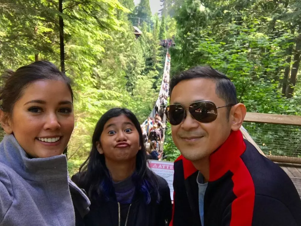 kedekatan anak Titi Rajo Bintang © 2020  Instagram @titiradjopadmaja