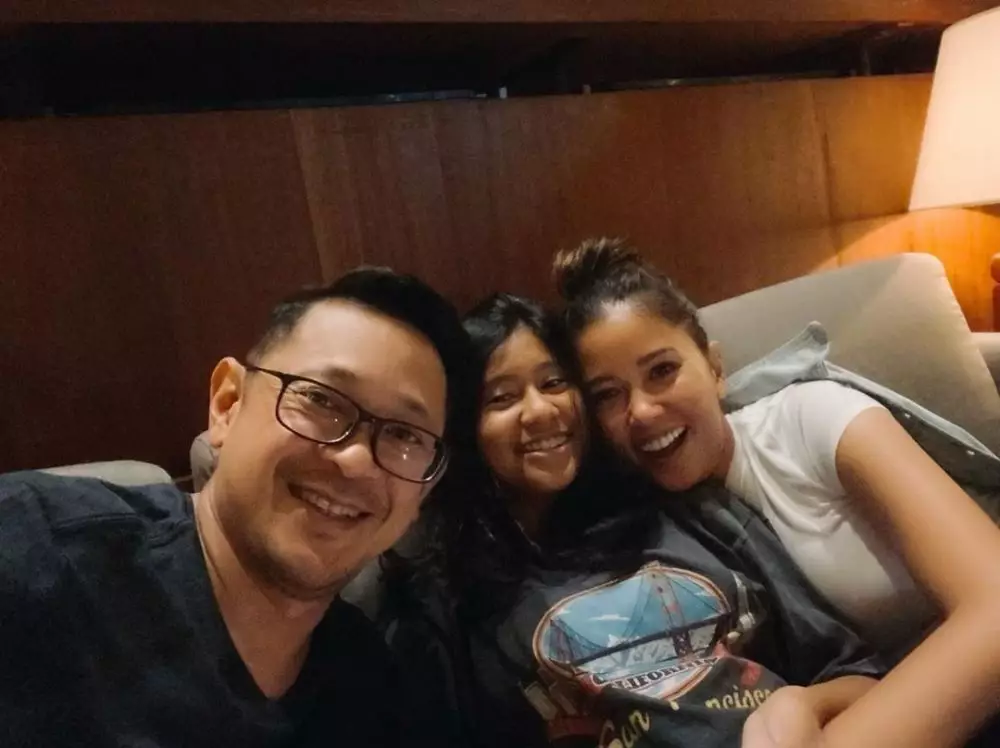 kedekatan anak Titi Rajo Bintang © 2020  Instagram @titiradjopadmaja