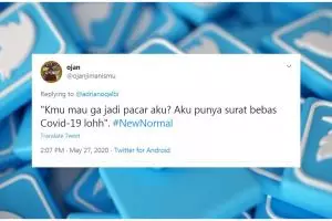 12 Cuitan lucu menyambut era New Normal ini bikin geleng kepala