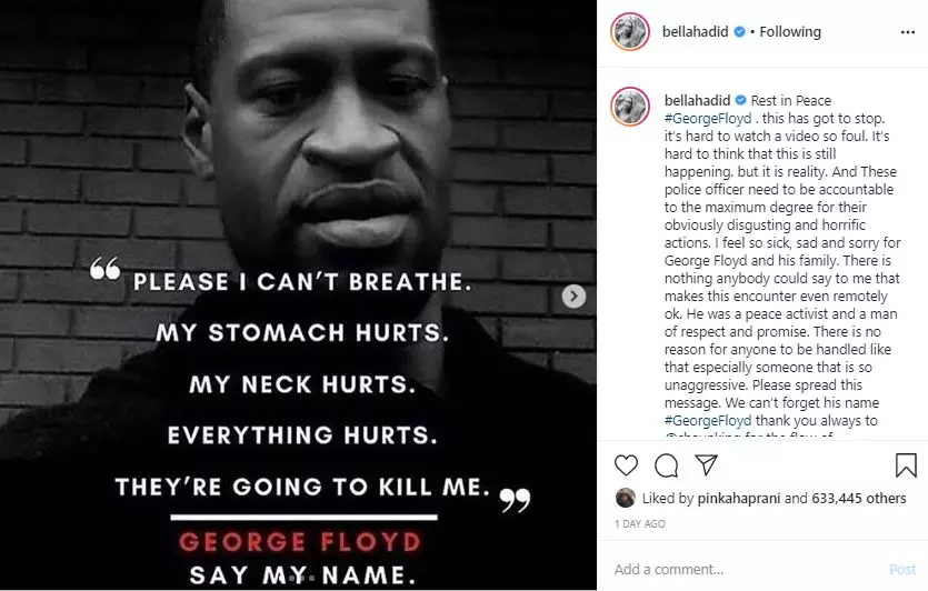 Instagram/@bellahadid © 2020 brilio.net Instagram/@bellahadid © 2020 brilio.net