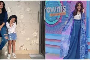 10 Inspirasi outer ala Ayu Ting Ting, simpel tapi elegan