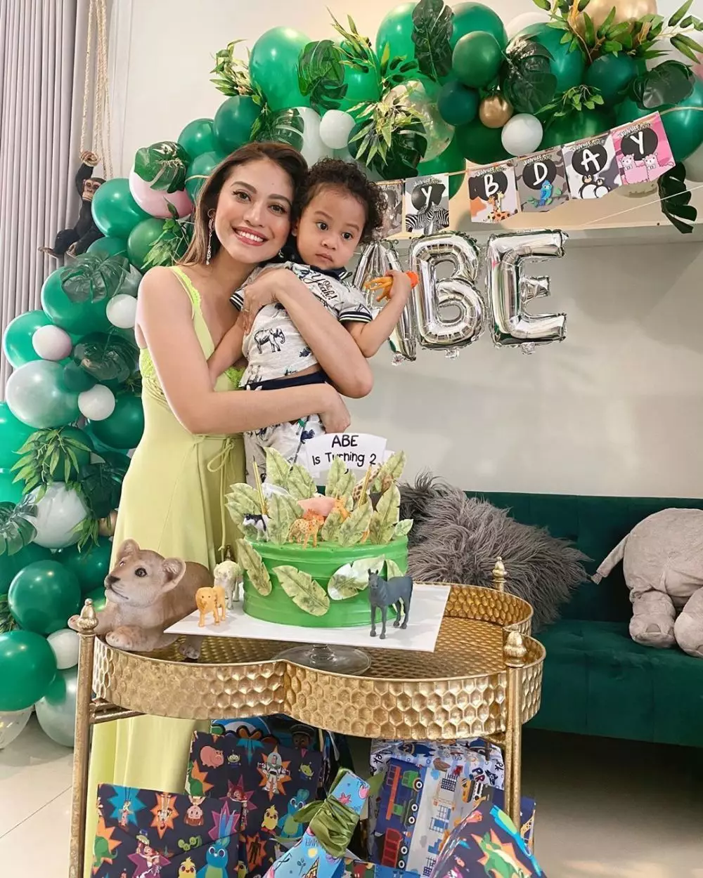 momen ulang tahun ke-2 anak giring instagram