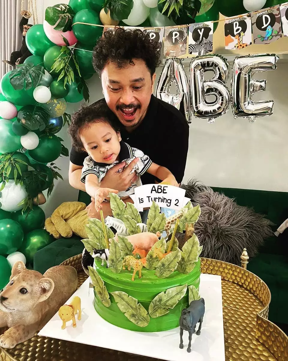 momen ulang tahun ke-2 anak giring instagram