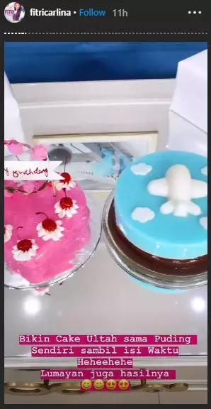 Fitri Carlina rayakan ulang tahun sederhana bareng suami © 2020 brilio.net