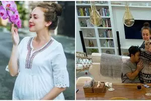 Rianti Cartwright merasa seperti kanguru di usia kehamilan 32 minggu