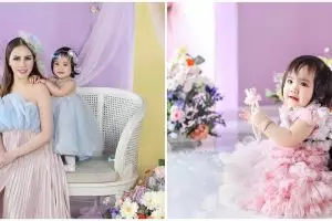 5 Pemotretan anak Momo Geisha bak putri raja, menggemaskan