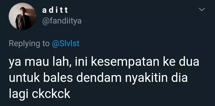 mantan ngajak balikan twitter