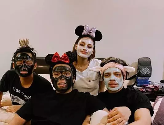 aurel maskerin cowok Instagram