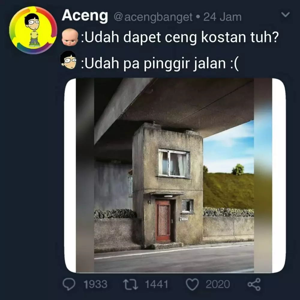 meme lucu bangunan nyeleneh © 2020 instagram.com meme lucu bangunan nyeleneh © 2020 instagram.com