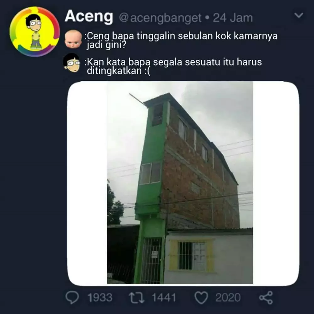 meme lucu bangunan nyeleneh © 2020 instagram.com meme lucu bangunan nyeleneh © 2020 instagram.com