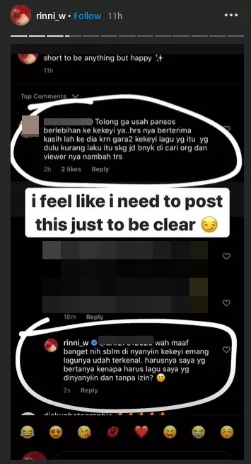 Respons Rinni Wulandari dibilang pansos Instagram
