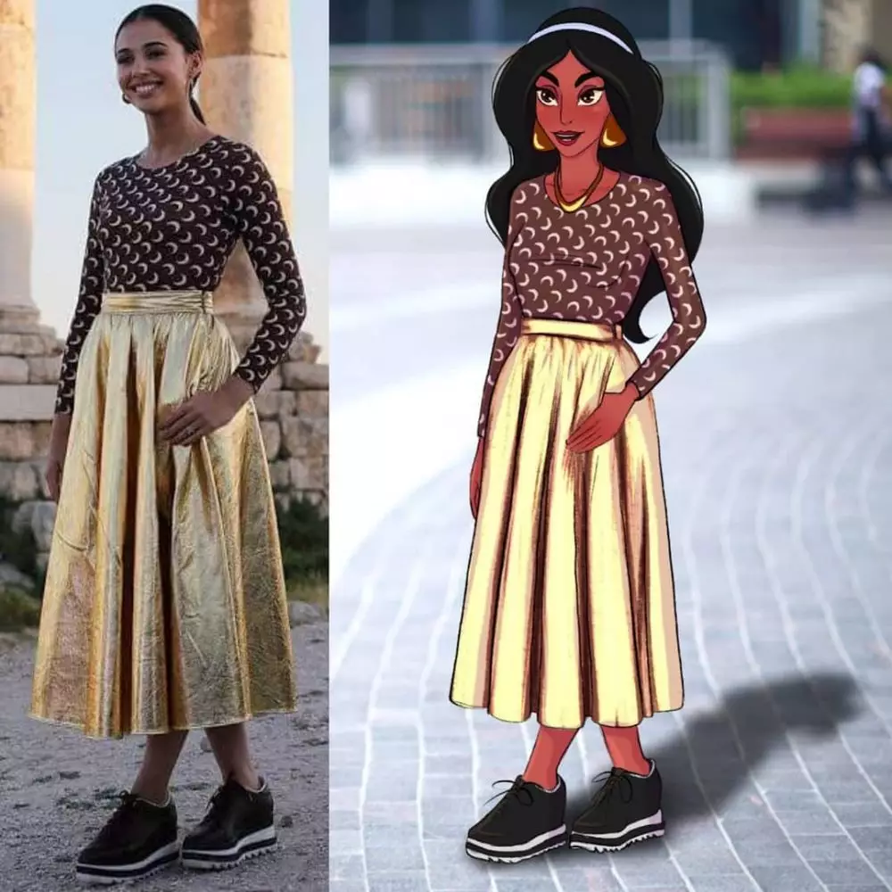 disney tiru gaya outfit Instagram