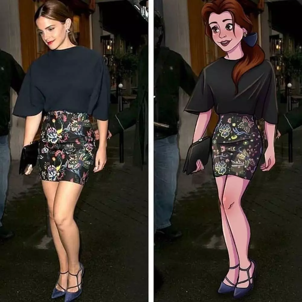 disney tiru gaya outfit Instagram