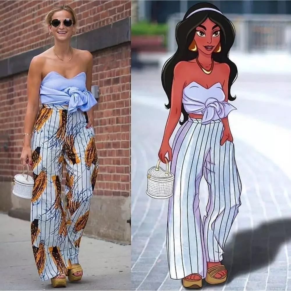 disney tiru gaya outfit Instagram