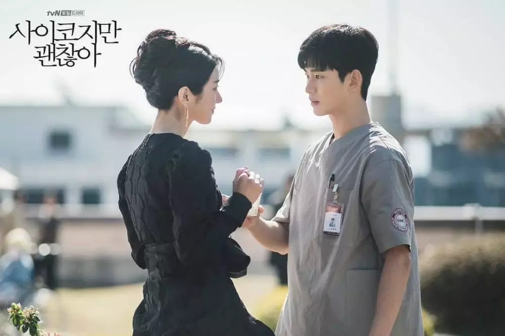 alasan nonton drama Psycho But It’s Okay instagram