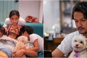 8 Momen hangat Dwi Sasono dengan keluarga, sosok ayah idaman