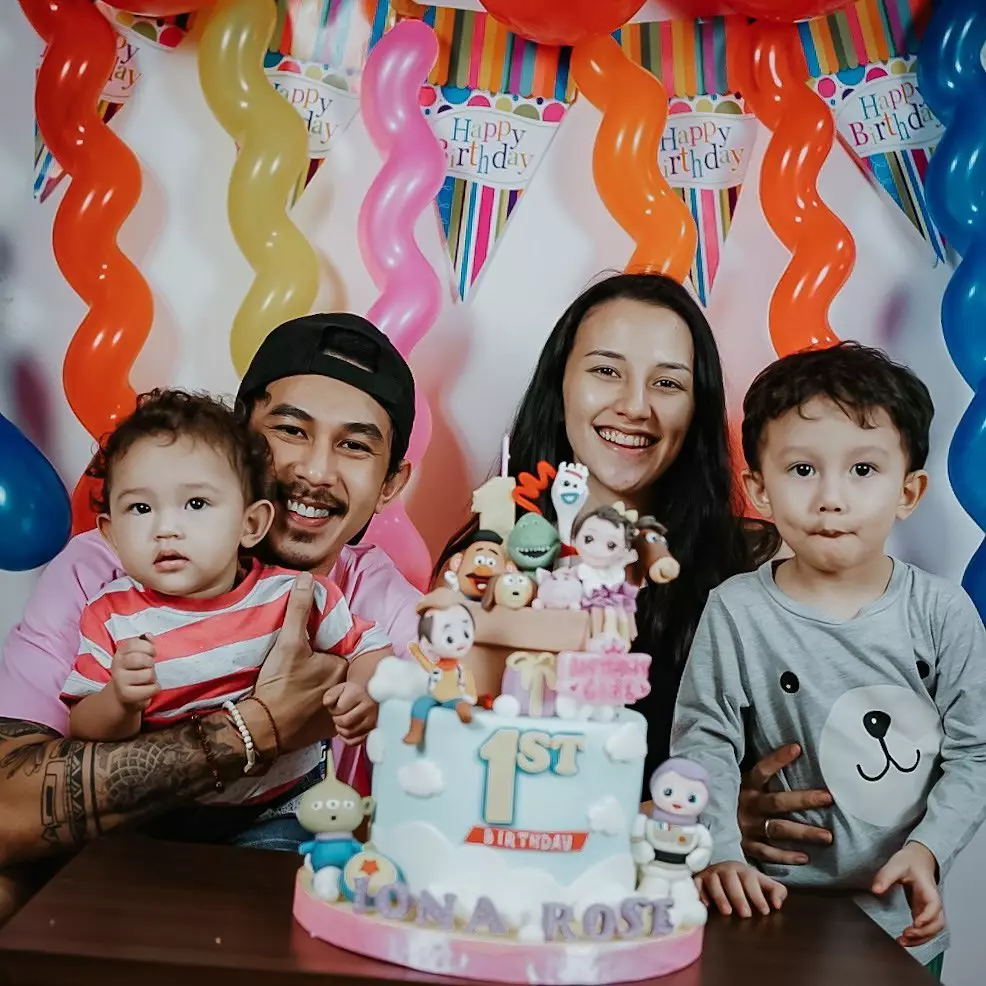 momen ulang tahun putri fandy christian instagram