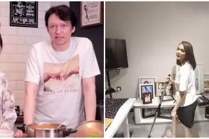 10 Potret rumah Rina Nose & Josscy, gudangnya luas banget