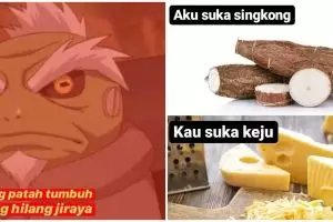 10 Meme lirik lagu yang bikin bacanya sambil nyanyi