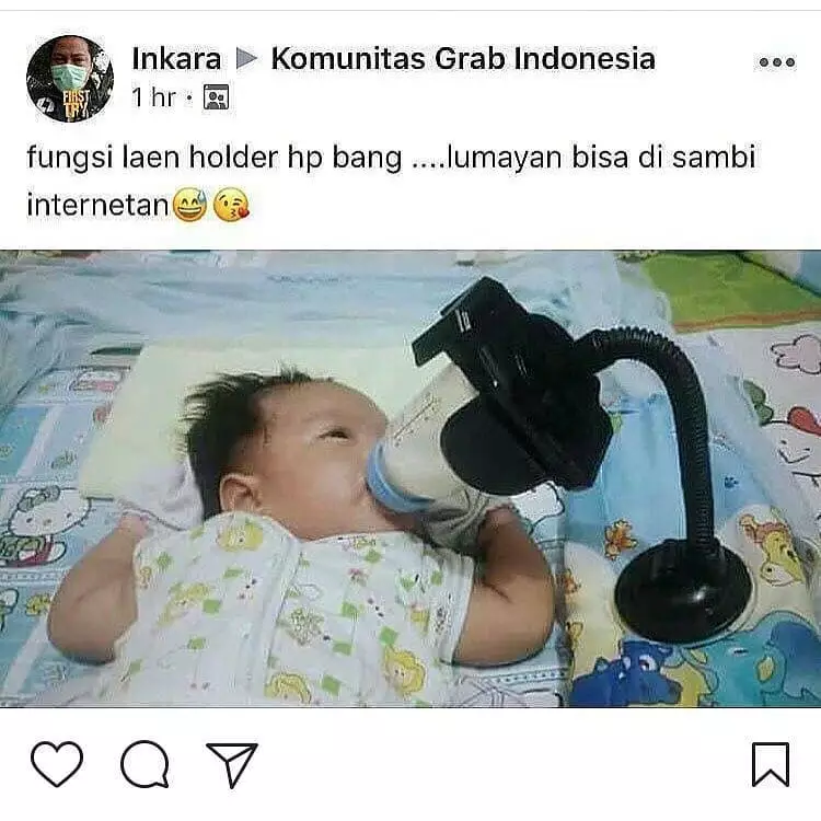 status lucu isengnya bapak-bapak © 2020 instagram.com