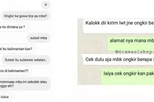 10 Chat lucu pembeli online shop tanya ongkir ini bikin emosi