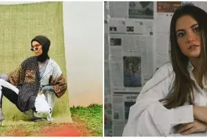 Aksi 7 seleb gunakan sudut rumah buat spot foto, hasilnya ciamik