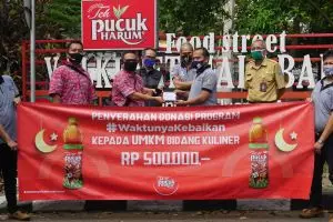 Teh Pucuk bantu UMKM di masa pandemi lewat aksi berbagi kebaikan