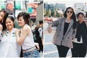 10 Potret kebersamaan Gracia Indri dan Gisela Cindy bareng ibunda