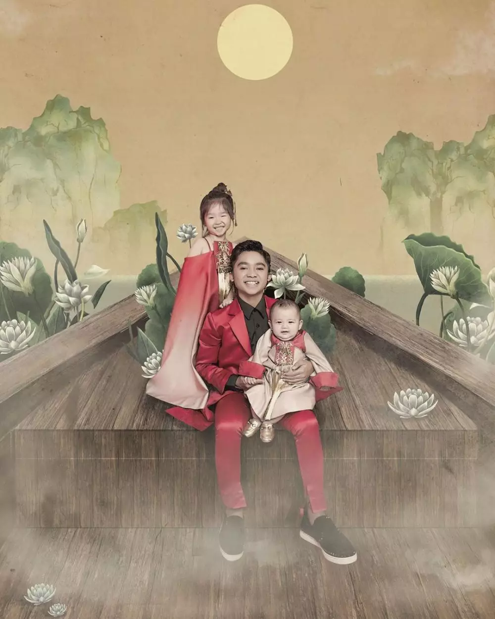 Gaya pemotretan 3 anak Ruben Onsu bikin gemas © 2020 brilio.net