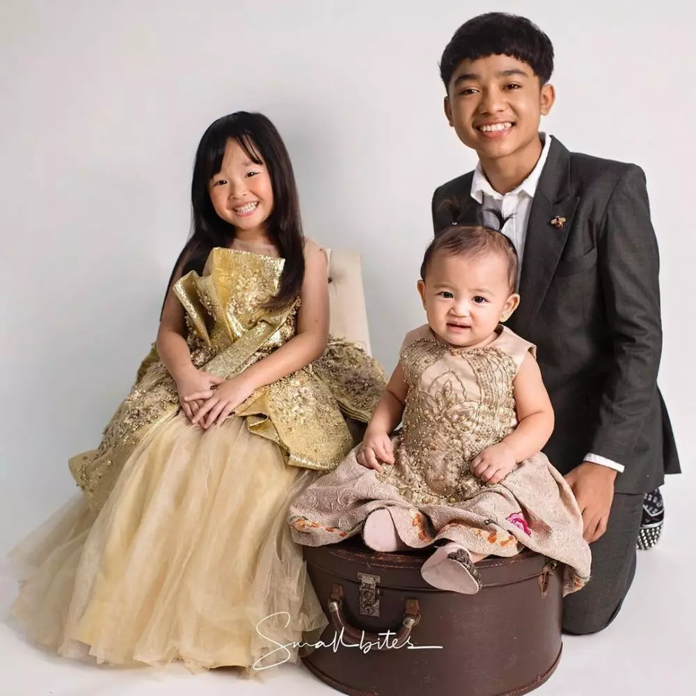 Gaya pemotretan 3 anak Ruben Onsu bikin gemas © 2020 brilio.net