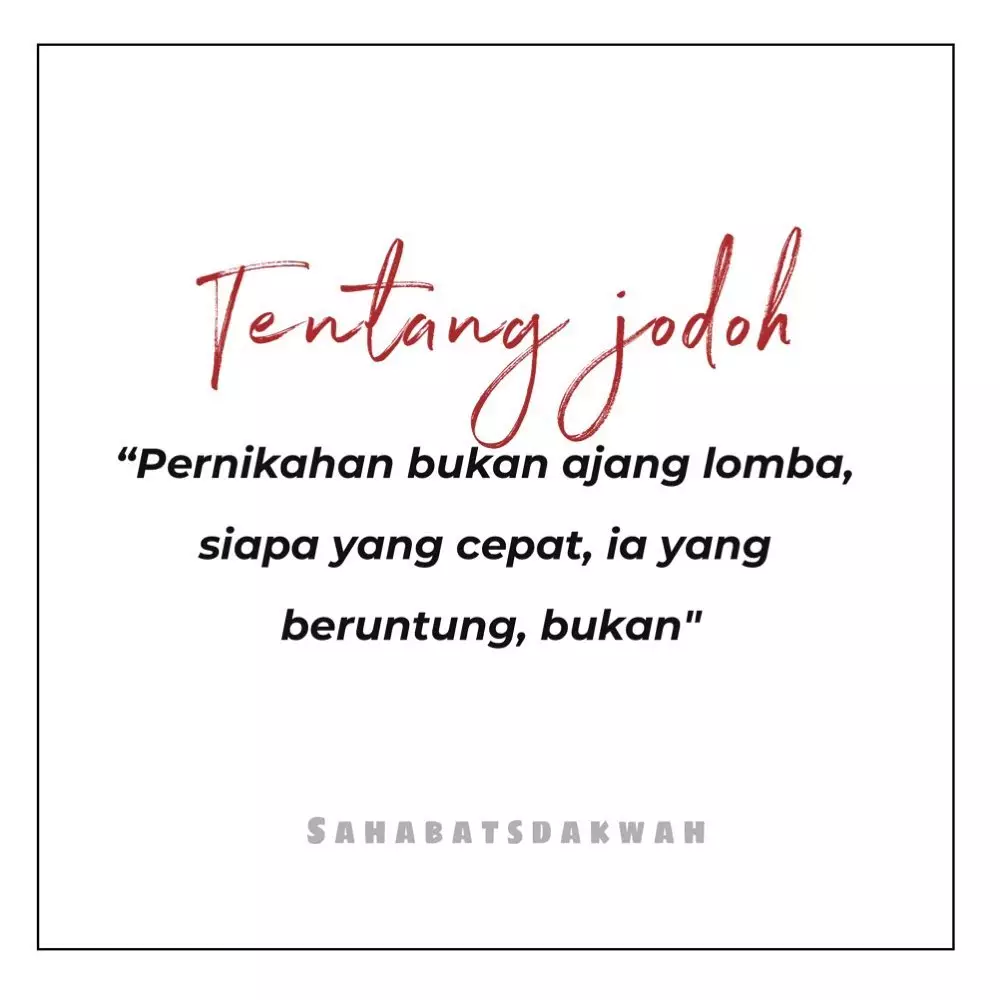 50 Kata-kata mutiara Islam tentang jodoh, penuh makna &amp; bikin adem