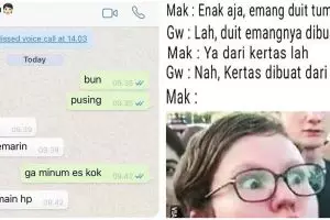 10 Meme lucu logika emak-emak ini bikin auto tepuk jidat