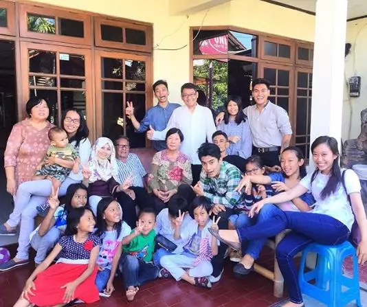Momen kebersamaan Hudson IMB dengan keluarga © 2020 brilio.net