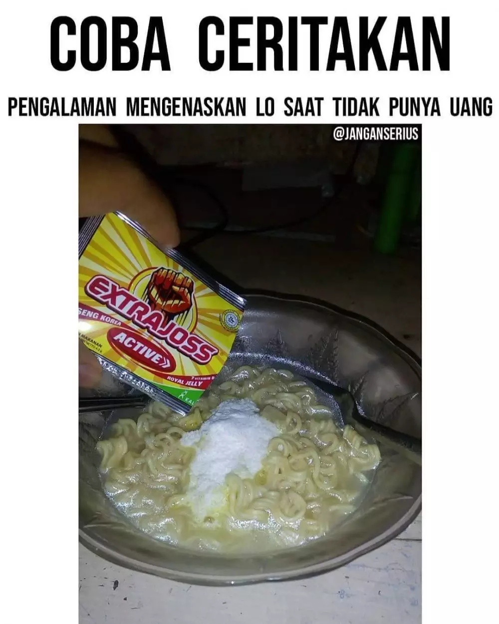 potret lucu bikin makanan © 2020 instagram.com